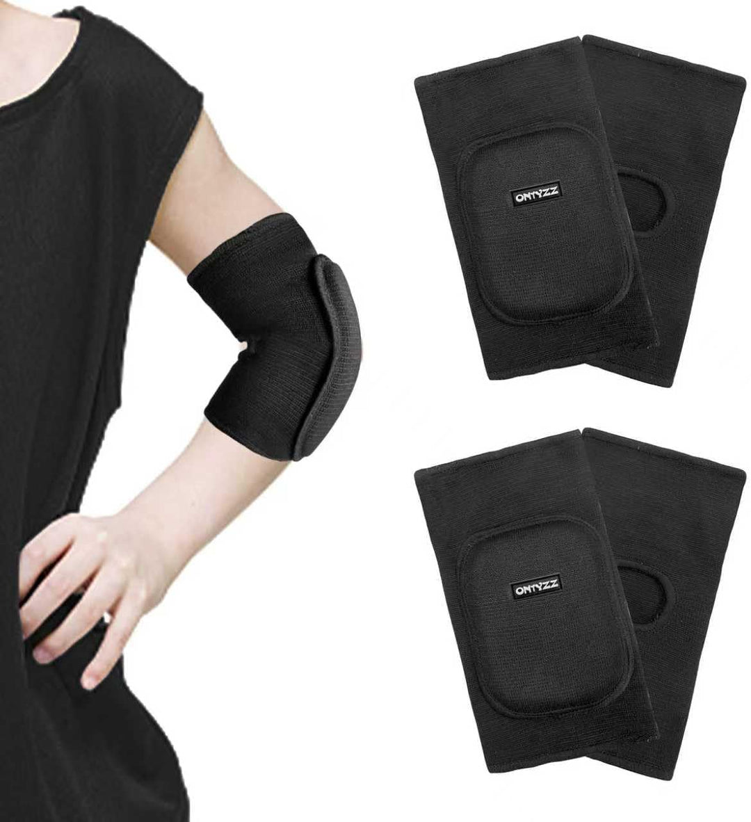 Kinder Ellenbogen-Ärmel Verdicken Schwamm Ellenbogen Polsterung Dehnbar Baumwolle Ellbogenschoner fü