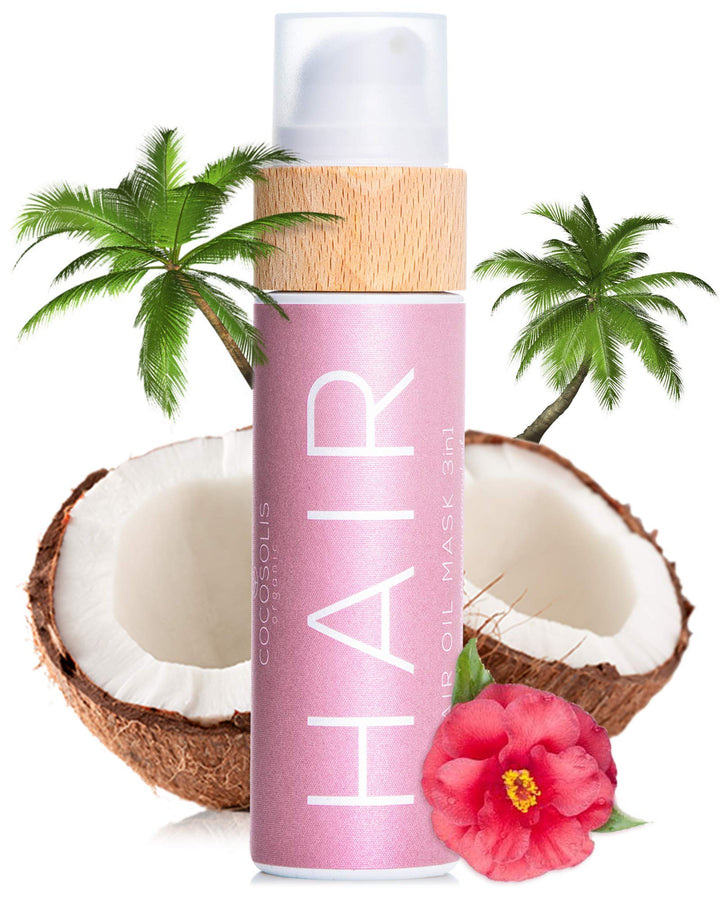 COCOSOLIS HAIR Haaröl stärkt und regeneriert kaputtes Haar, Stimuliert schnelles Haarwachstum, Beugt