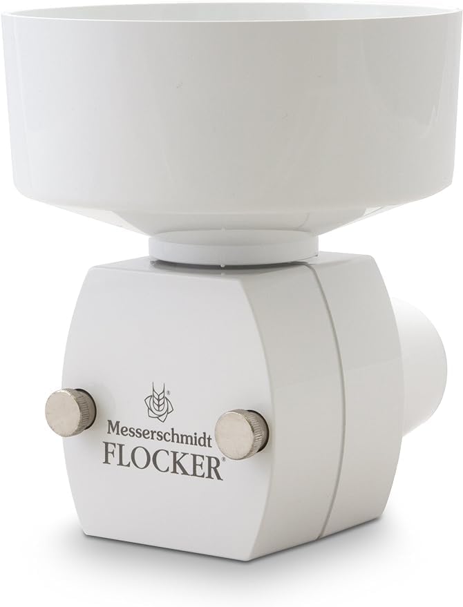MESSERSCHMIDT FLOCKENVORSATZ FLOCKER FLOCKENQUETSCHE Flake Mill Manual Attachment - Made IN