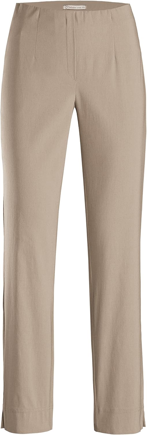 Stehmann, INA-740, gerade Stretch-Hose in Bengalin-Qualität 34 Camel, 34 Camel