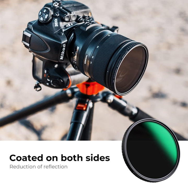 K&F Concept Nano-X Variabler Graufilter 72MM Variable ND Filter ND32-512(5-9 Blendenstufen), 72mm