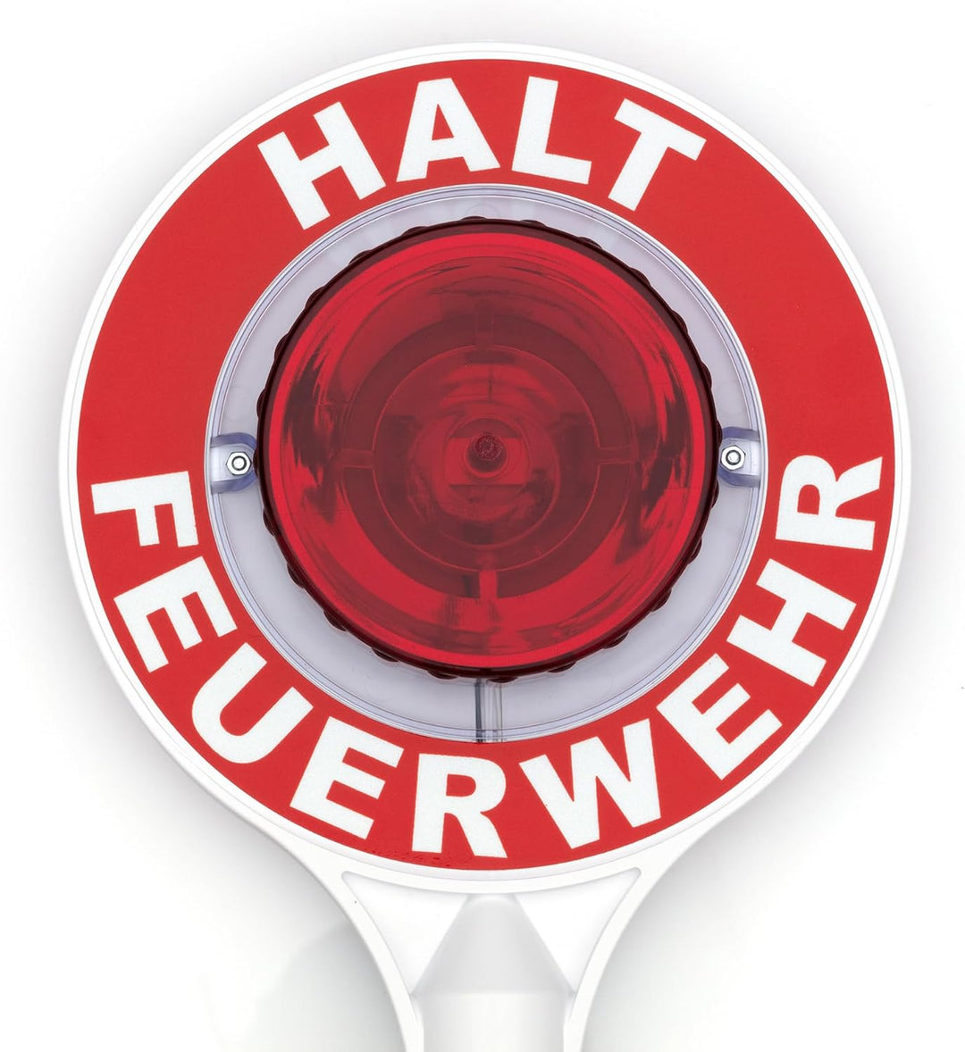 LED-MARTIN Anhaltestab - Feuerwehr - Winkerkelle - Made IN Germany