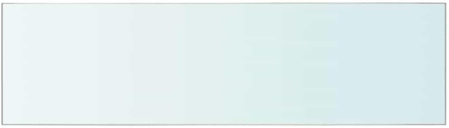 vidaXL Glasboden Glasscheibe Glasplatte für Glasregal Transparent 50 cm x 12 cm 50 x 12 cm, 50 x 12