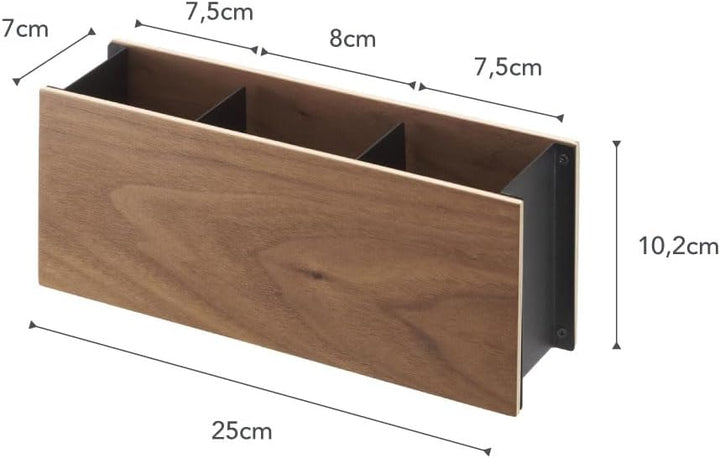 Pen & Remote Rack - Rin - brown Schwarz, Schwarz