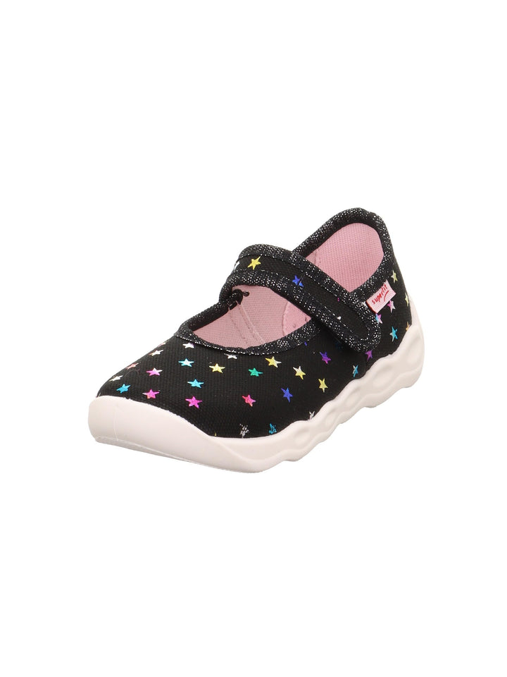 Superfit BUBBLE Hausschuhe 1-006271 Mädchen 23 EU Schwarz 0030, 23 EU Schwarz 0030