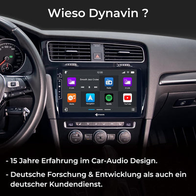 DYNAVIN Android Autoradio Navi für VW Golf 7 Golf VII, mit 4 * 100W DSP Verstärker | DAB+ Radio; Kom