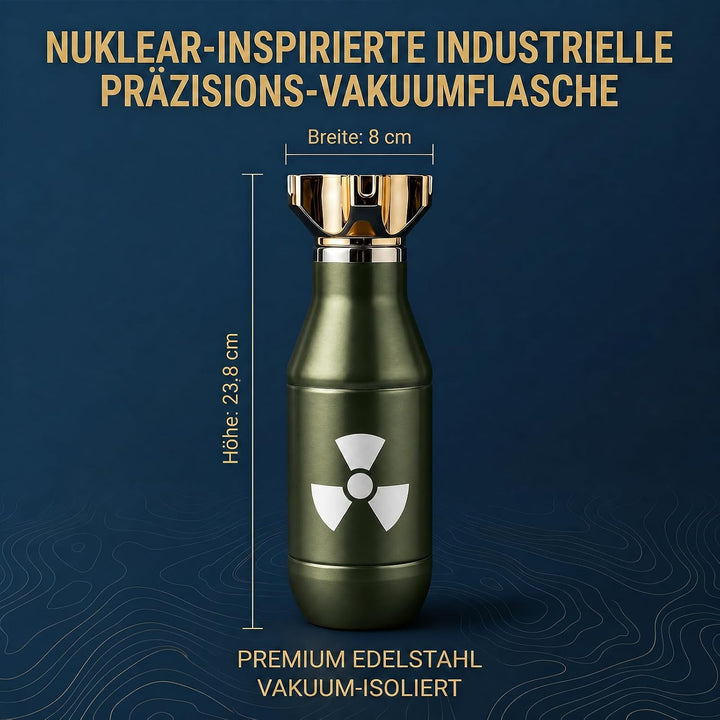 Grogife Thermoskanne 500ml Geschenke für Männer Papa, Lustige Geburtstagsgeschenk für Mann Jagd Jäge