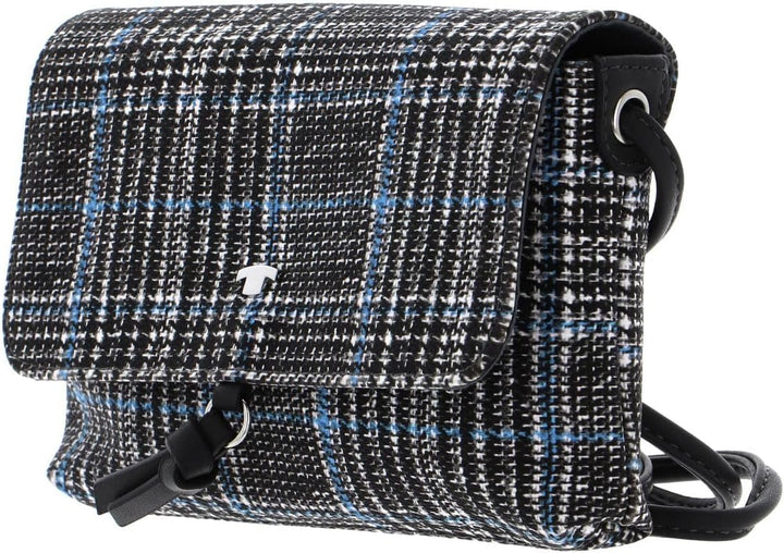 TOM TAILOR bags LUNA Damen Umhängetasche S, 20x2x12,5 Printed Black, Printed Black