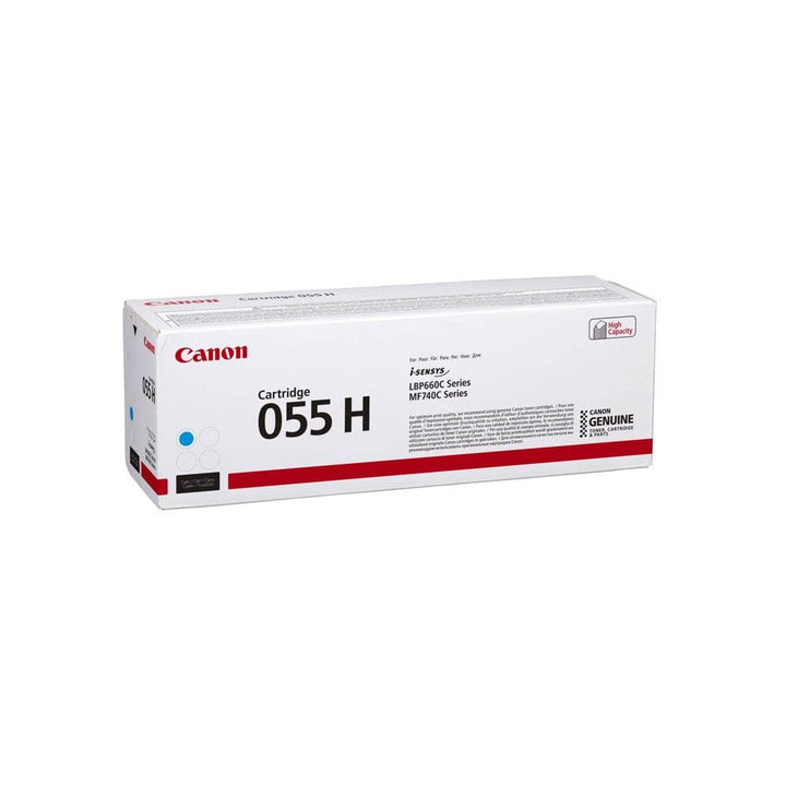 Canon CO12480 Toner Cartridge 055H C - Cyan - hohe Reichweite, 5900 Seiten Cyan High Yield, Cyan Hig