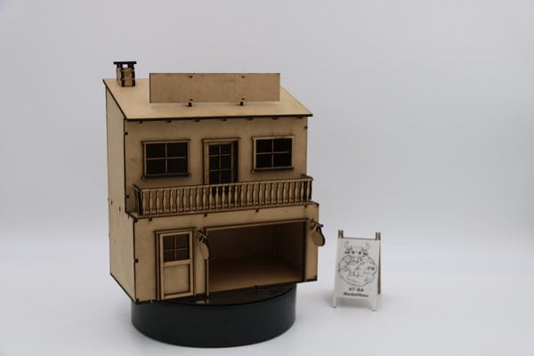 220031 Slotcar-Deko Haus Variante 3