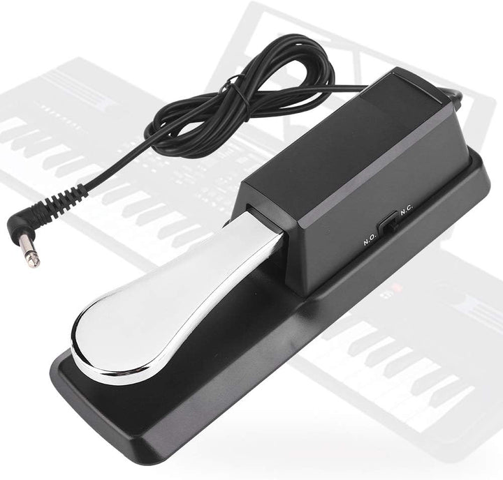 Keyboard Sustain Pedal Digital Piano Dämpfer Universal Zubehör kompatibel mit Electronic Pianos Gebu