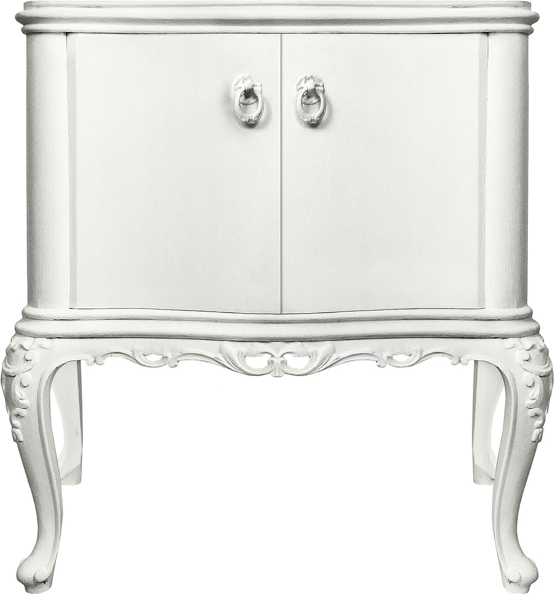 bianco Shabby® Bianco Antico Kreidefarbe Wasserbasis für Alle Oberflächen einfach zu verarbeiten ohn