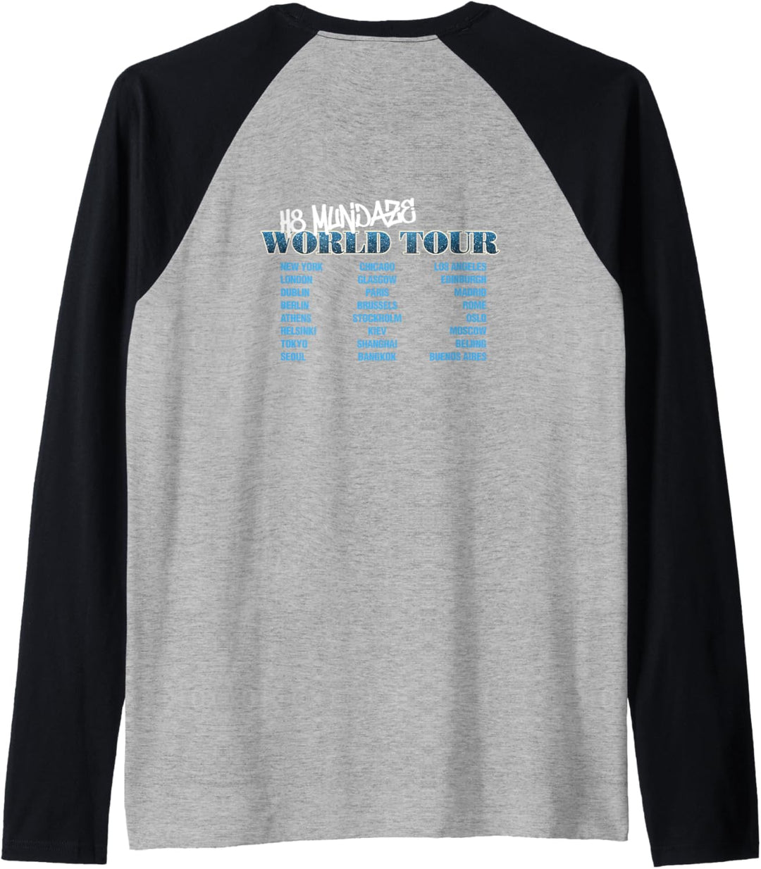 Garfield H8 Mundaze Welttournee Raglan