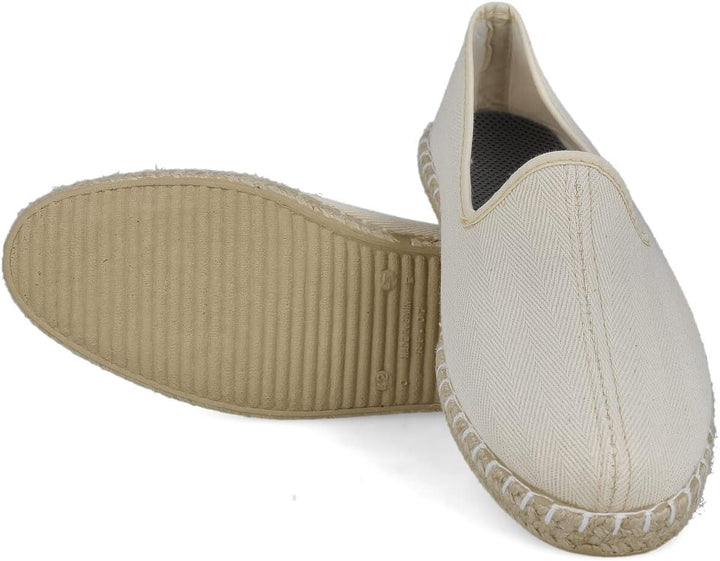 PAYMA - Herren Espadrilles Sommerpantoffeln aus Canvas. Sommerschuhe Segeltuch. Freizeitschuhe. Bras