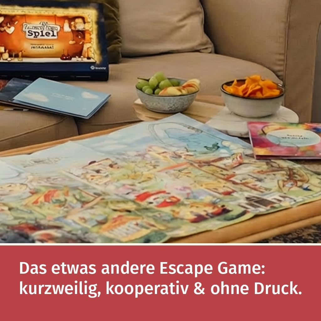 ZusammenSpiel – Unterwegs auf dem Jahrmarkt – Kooperatives Rätselspiel für Paare, Escape Game für Zw