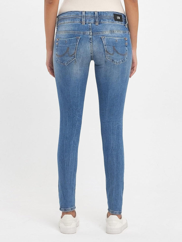 LTB Jeans - Damen - Julita X - Low Waist - Slim Fit Jeans - Hosen 24W / 30L Lelia Undamaged Wash 536