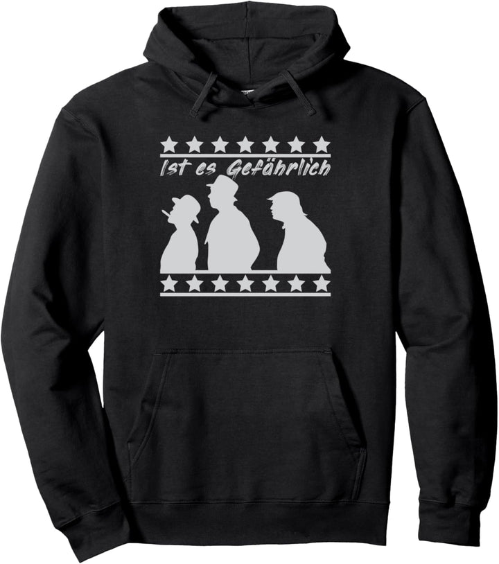 Gefährlich Spruch DDR Die Olsenbande Pullover Hoodie