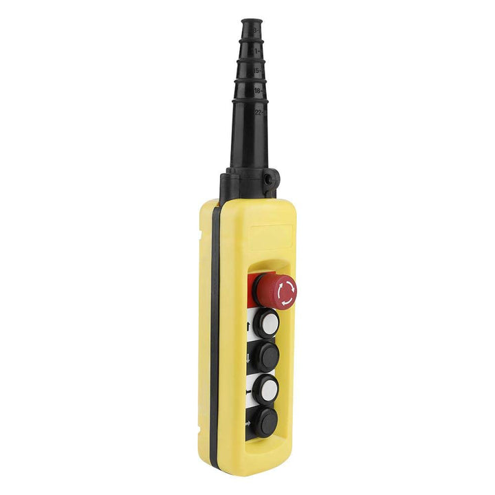 XAC-A4713 Crane Kettenzug Push-Control-Schalter Knopfschalter Heben Anhänger Controller 4 Tasten
