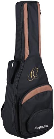 Ortega Guitars ONB34 hochwertige Konzertgitarren Tasche 3/4 Grösse mit Rucksackgarnitur schwarz