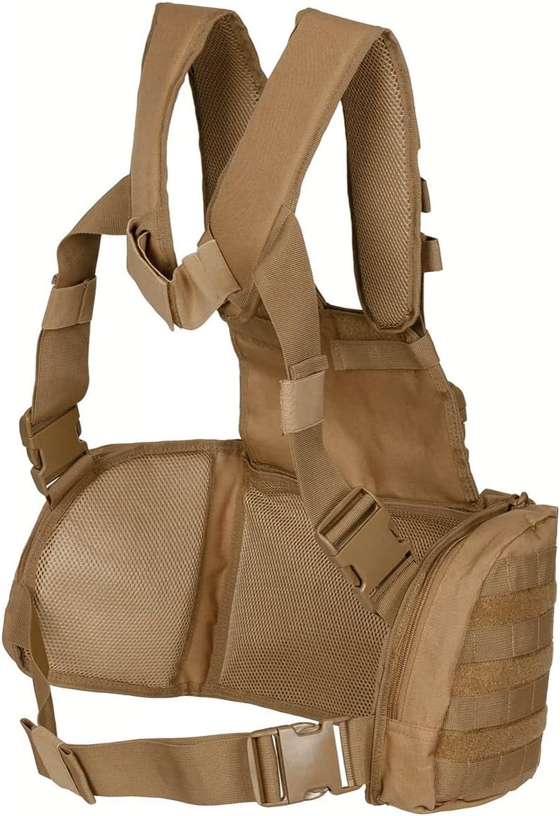 MFH Chest Rig Mission Coyote tan Einheitsgrösse Coyote, Einheitsgrösse Coyote