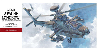 Hasegawa PT23 - AH-64D Apache Longbow U.S, Mittel