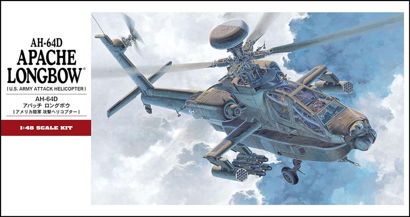 Hasegawa PT23 - AH-64D Apache Longbow U.S, Mittel