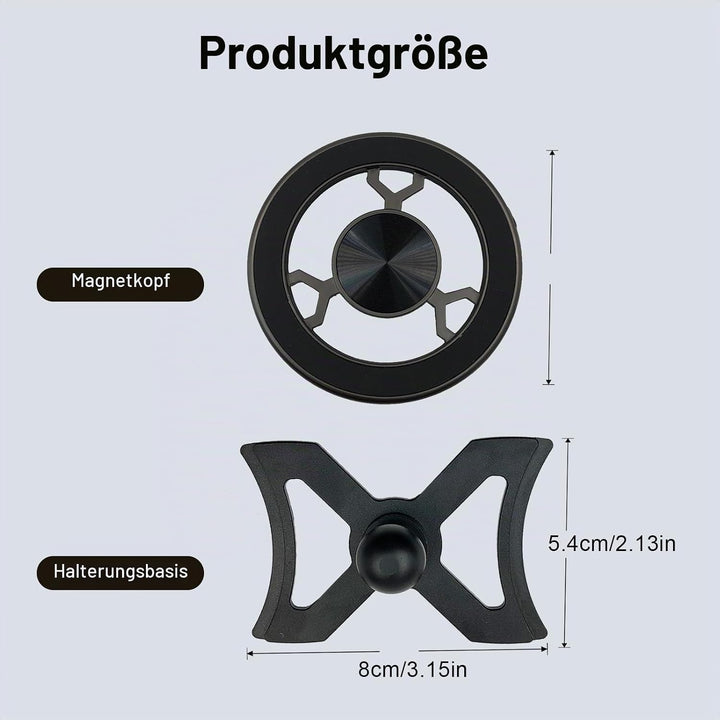 Magnetisch Kfz Handyhalterung Kompatibel mit Audi A3 8V 2014–2019 Universelle Halterung 360 Grad Dre