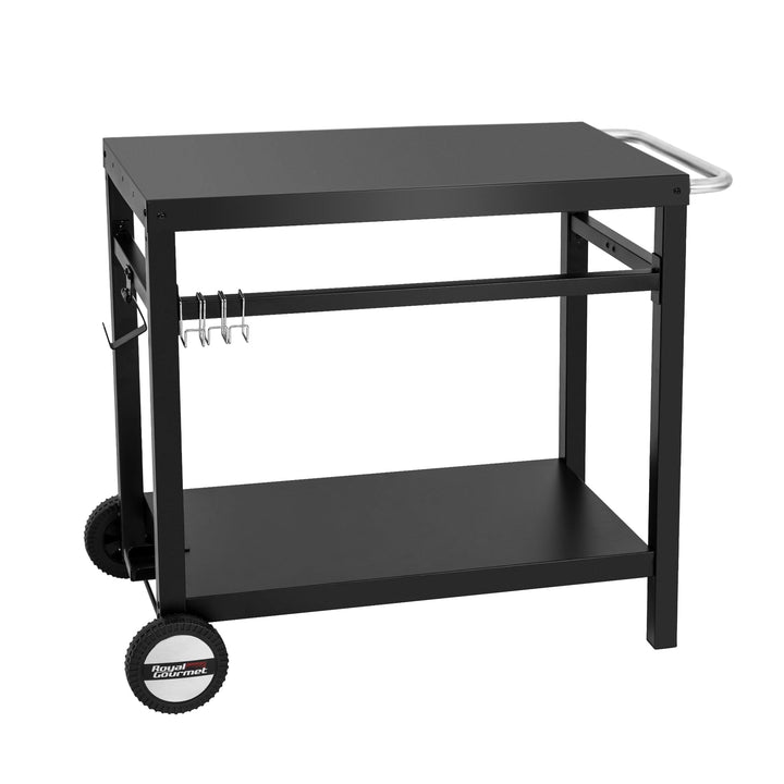 Royal Gourmet Grillwagen Grilltisch Outdoor Beistelltisch Garten Trolley Outdoorküche Multifunktione
