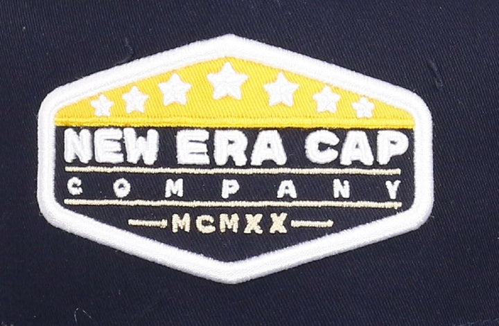 New Era MXMXX Patch Navy A-Frame Adjustable Trucker Cap - One-Size