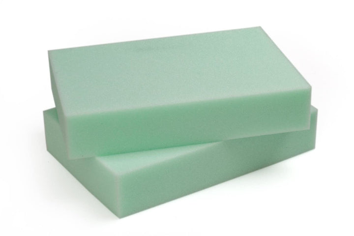 SW Bedding mySchaumstoff Schaumstoff Zuschnitt PU RG 28/32 Mint 100x60 cm 12 cm 100 x 60 cm 12 cm, 1