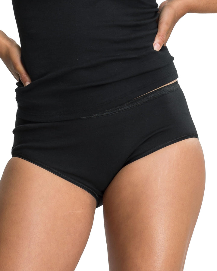 Speidel Midislip Basic 5er-Pack 38 Schwarz, 38 Schwarz