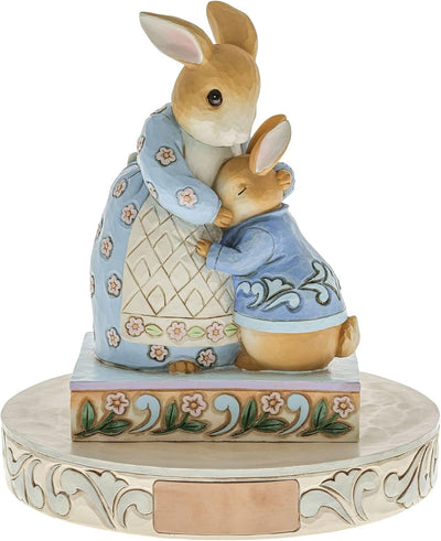 Beatrix Potter By Jim Shore Mrs Rabbit und Peter Figur, Kunststoff, Mehrfarbig, Einheitsgrösse, 100