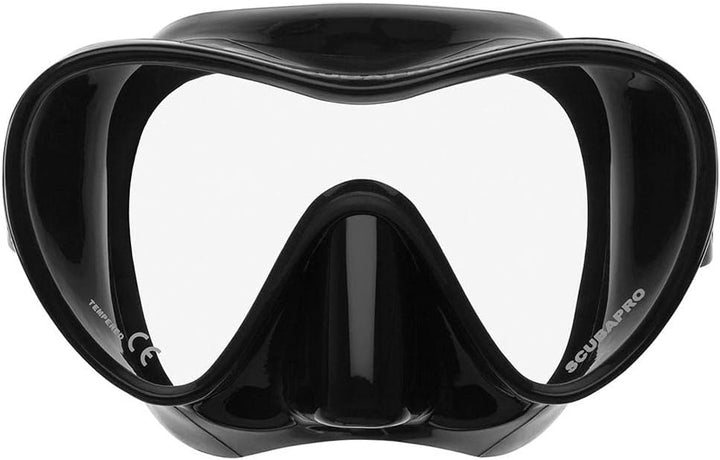 SCUBAPRO Trinidad 3 - Einglas Tauchmaske Schwarz, Schwarz