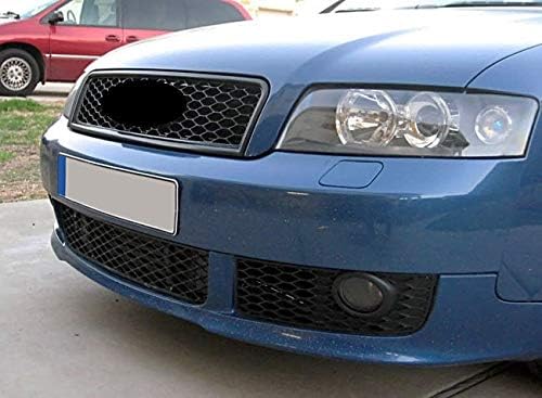 Waben- Gitter- Kühler- Sport- Front- Rippen- Grill ohne Emblem Schwarz Eintragungsfrei