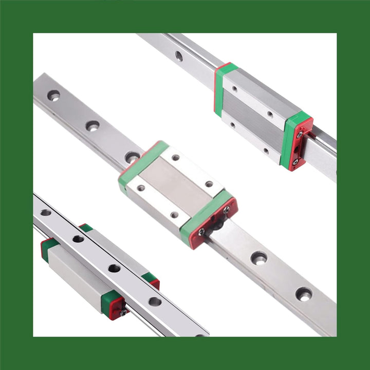 ONLISUM MGN12H Mini Lineare Schienenführung, 1000 mm Länge, 12 mm Breite, Linearführung mit Linearfü
