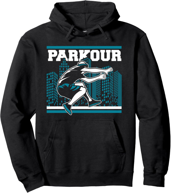 Training Parkoursport Traceur Profi Parkour Pullover Hoodie