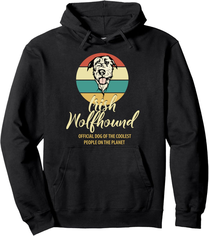Stolzer Irish Wolfhound-Besitzer Shirt, Irish Wolfhound Welp Pullover Hoodie