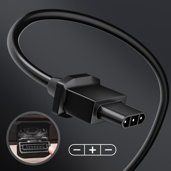 Prodrocam 53,5V 2A Ladegerät für NIU KQi3, 46,8V Akku Ladegerät für NIU KQi3 Pro / KQi3 Max / KQi3 S