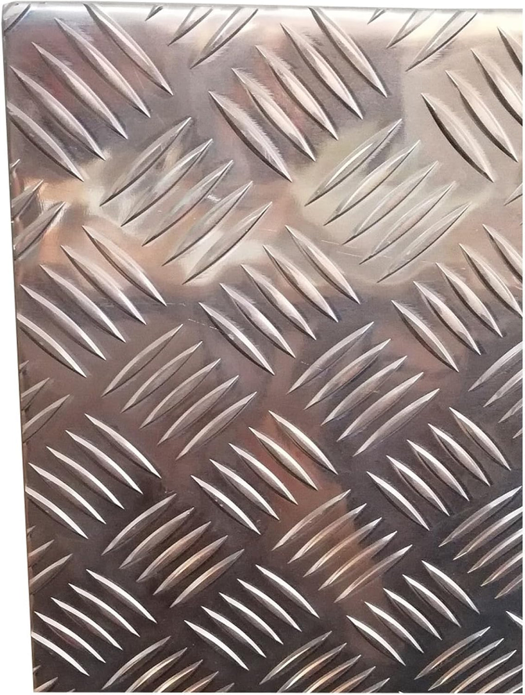 Aluminium Riffelblech QUINTETT 1000x1000mm 5/6,5mm stark grosse Auswahl Tränenblech Schachtabdeckung