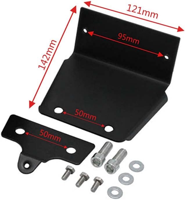 Bugspoiler Kompatibel für Harley-Davidson Sportster 04-20 Motor Spoiler CP6 schwarz matt