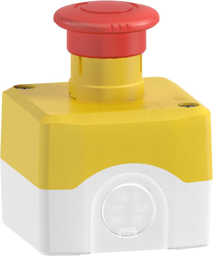 Schneider Electric Electric Harmony XALK178G Pilztaster im Gehaeuse 120 V/AC 6A 2 Oeffner, 1 Schlies