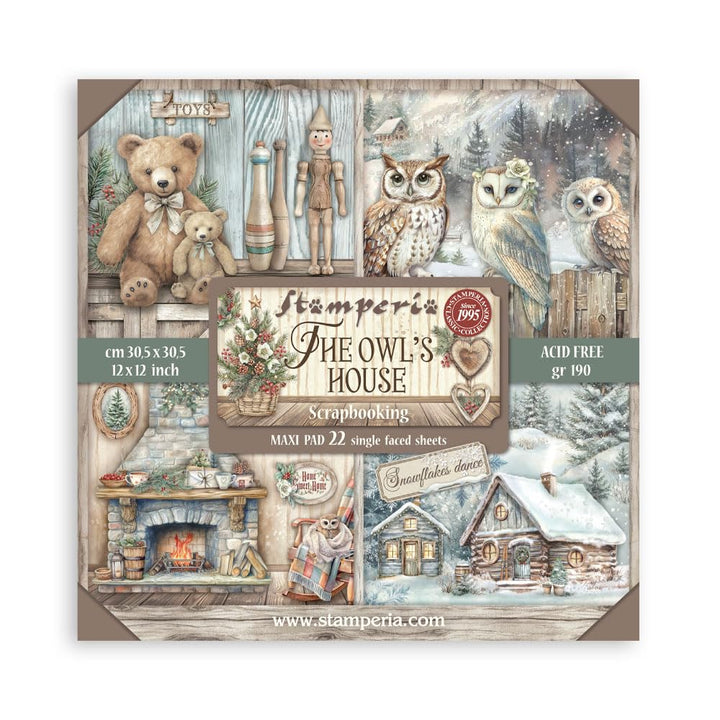 Stamperia - Scrapbook Paper Pad for Scrapbooking, Albums, Card Making, Bullet Journalling and More,