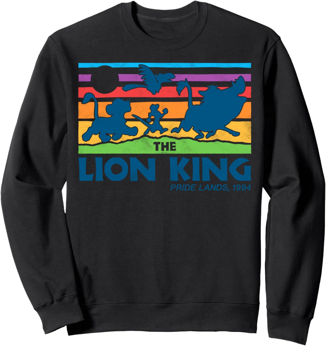 Disney Lion King Retro Rainbow Main Cast Sweatshirt