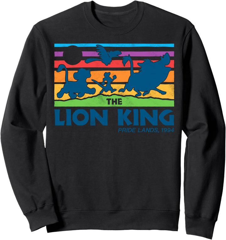 Disney Lion King Retro Rainbow Main Cast Sweatshirt