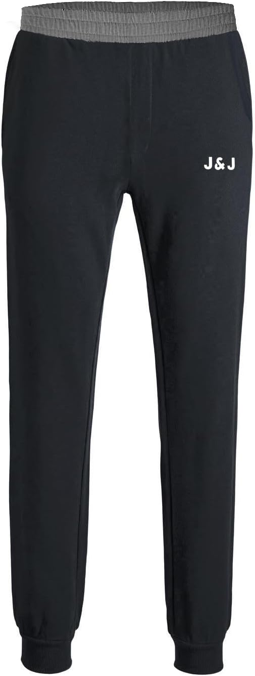 JACK & JONES Herren Jaclounge Set M Schwarz (Black), M Schwarz (Black)