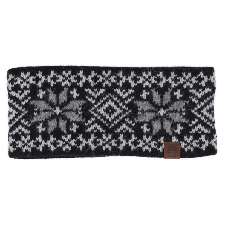 ICEWEARDamen Stirnband Schwarz Schwarz, Schwarz