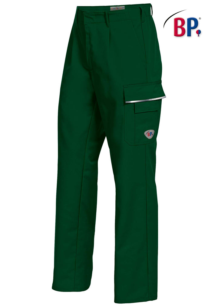 BP 1605-559-74-52l Arbeitshosen, mit elastischem Rückenteil, 245,00 g/m² Stoffmischung, mittelgrün,