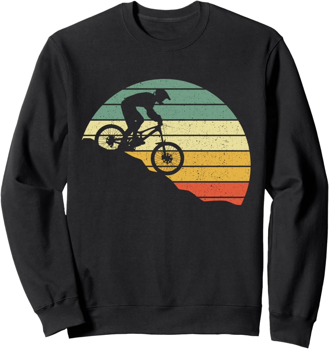 Downhill MTB Mountainbike Vintage Retro Mountain Bike Sweatshirt