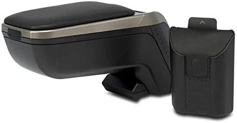 Armlehne Specific Schwarz/Grau Armster 2 für Ford Fiesta/Fusion (02-05). Mit Ablagefach und klappbar