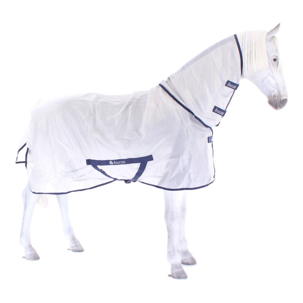 Bucas Freedom Fliegendecke Full Neck silvergrey 165cm, silvergrey 165cm